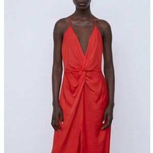 Zara Satin Lingerie Dress